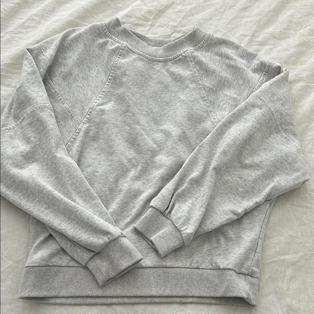 Gray Crewneck Sweatshirt